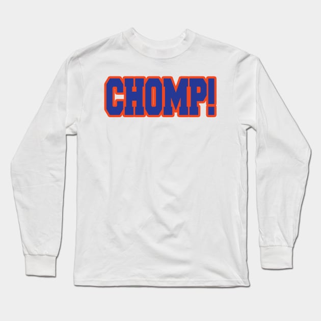 Chomp the Swamp! Long Sleeve T-Shirt by OffesniveLine